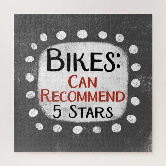 Bikes Review 5 Stars Jigsera Quebra-cabeça (Vertical)