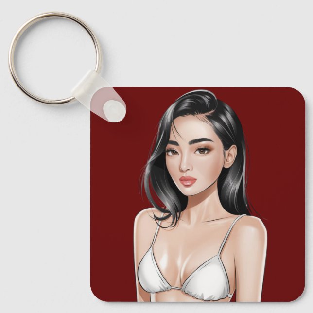 Bikini Babe Chaveiro (Frente)