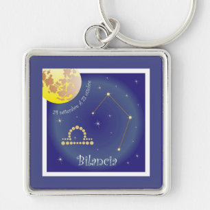 Bilancia. al 23.10 24.09. Porta-chaves