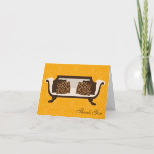 Bilhares de Agradecimento Dobrados Decoração Chic