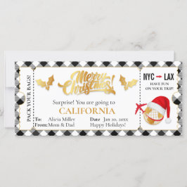 Bilhete de Avião de Natal, Surpresa-Presente Vouch