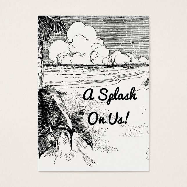 Bilhete de Bebida Grátis para Evento de Tema de Pr (Frente)