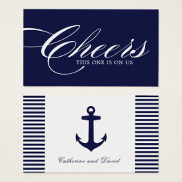 Bilhetes de Bebida Náutica - Caixa de 100