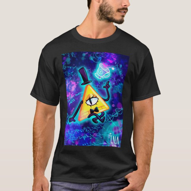 Bill Cipher Fanart Camisa Ativa (Frente)