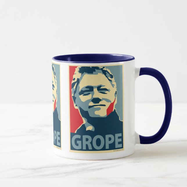 Bill Clinton - Grope: Caneca de OHP (Direita)