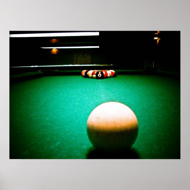 Billiards 02 Poster (Frente)