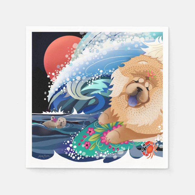 BINDI CHOWABUNGA - Guardanapos de papel de vaca (Frente)