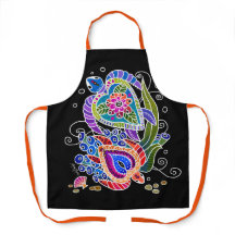 BINDI SEA TURTLES All-Over Impressão Apron