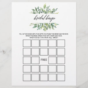 Bingo Bridal Moderno, Jogo do Chá de panela