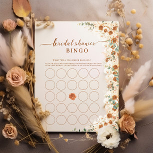 Bingo Bright Boho Bridal   Terracotta Rosas