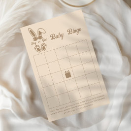 Bingo Bunny Light Beige Gender Reveking Game