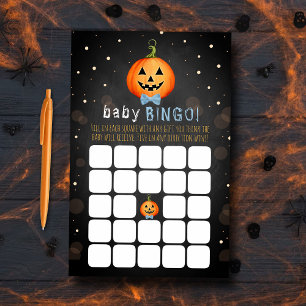 Bingo de Chá de fraldas de Abóbora Pequena