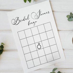 Bingo de Chá de panela de Script Simples Preto Mod