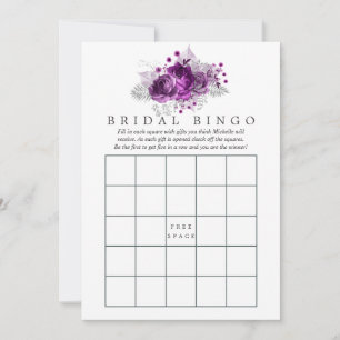 Bingo Floral de Brida Pluma e Marinho
