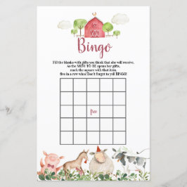 Bingo Games para Animais da Casa da fazenda