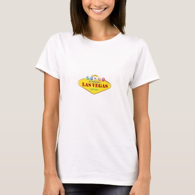 BINGO na fabulosa camisa de Las Vegas (Frente)