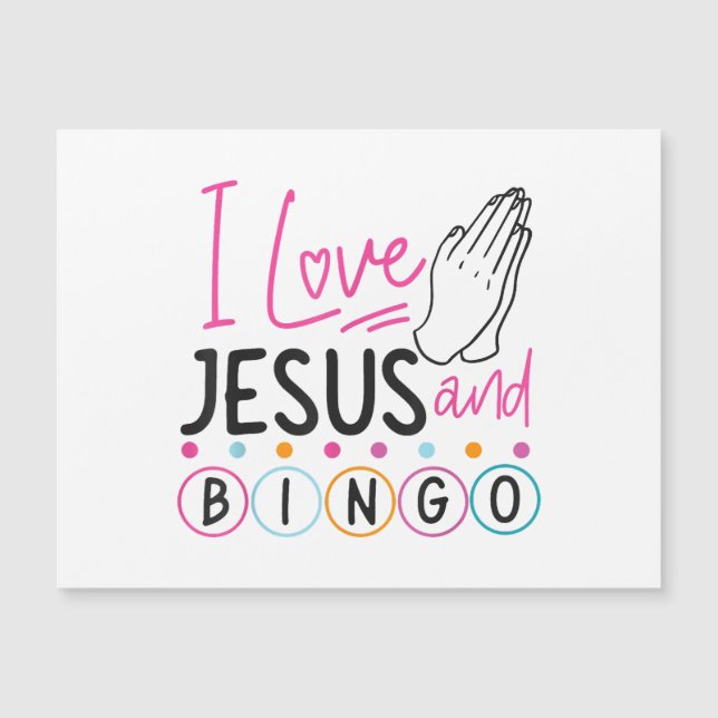 Bingo Player Jesus Faith Christian Adoro Jesus An (Frente)