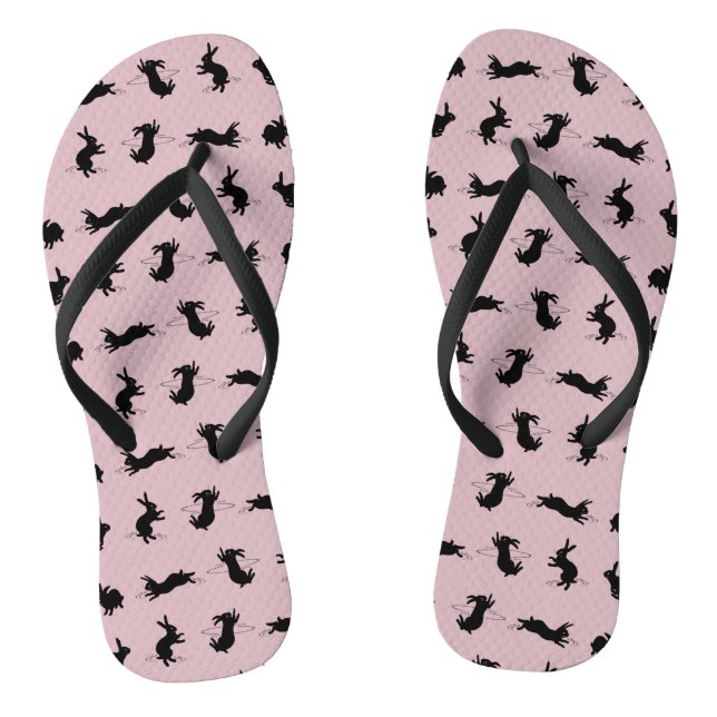 Binky Bunnies Chinelos (Rosa) (Pé da cama)