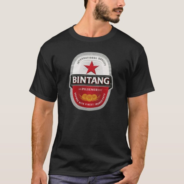 Bintang Bali Label T-shirt (Frente)