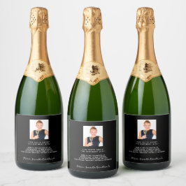 Biografia de fatos de diversão em preto-festa de a