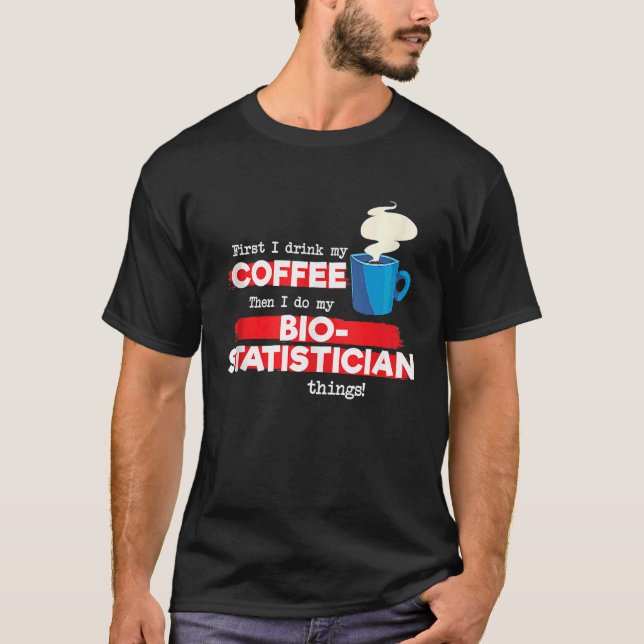 Biostatistician and Coffee  Biostatistics Tank Top (Frente)