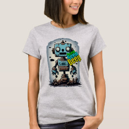 Bipe Vintage Bipe Robô Clássico T-shirt