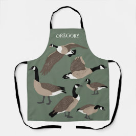 Bird Lovers Canada Geese Ilustração Personalizada