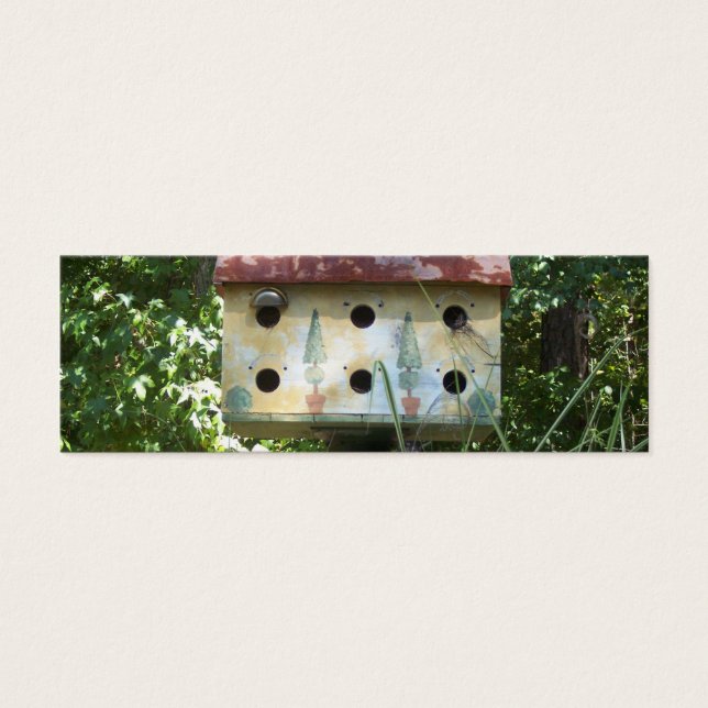 Birdhouse Bookmark (Frente)