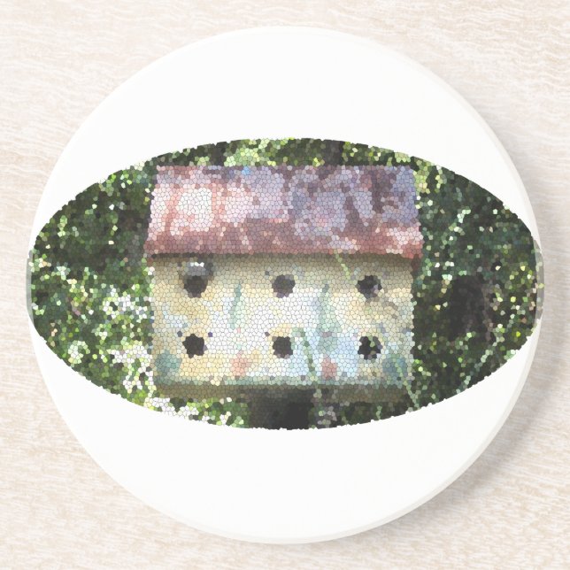 Birdhouse Edited Porta copos (Frente)