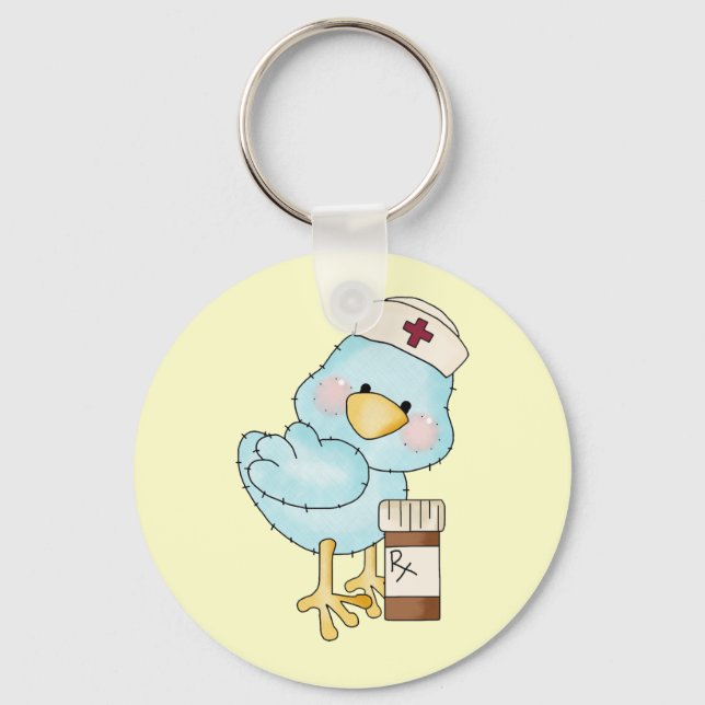 Birdie Nurse Chaveiro (Frente)