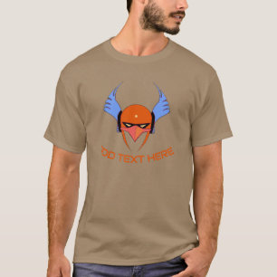 Birdman, adicione texto, T-Shirt
