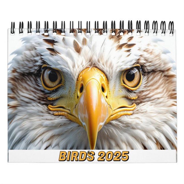 BIRDS 2025 CALENDÁRIO TWITCHERS DELIGHT! (Capa)