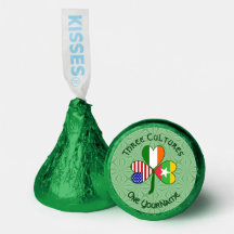 Birmânia Myanmar Irlandês EUA Trevo Bandeira Perso