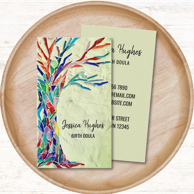 Birth Doula Cartão de visita (Criador carregado)