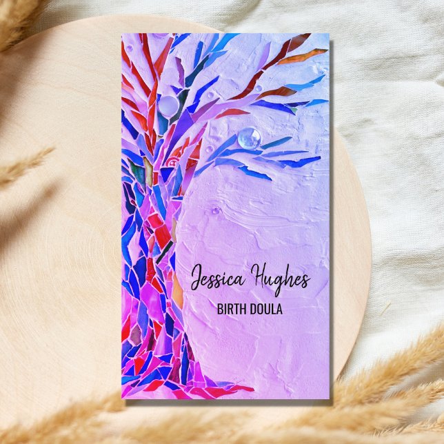 Birth Doula Cartão de visita (Criador carregado)