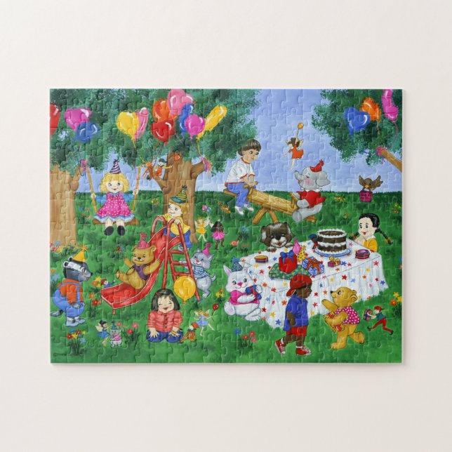 Birthday Magic Quebra-cabeça (Horizontal)