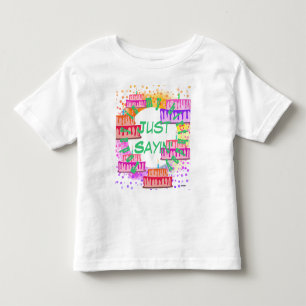 Birthday T-Shirt Apenas Dizendo HAMbyWG
