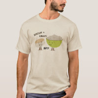 Biscoito + Camisetas engraçadas do molho BFF