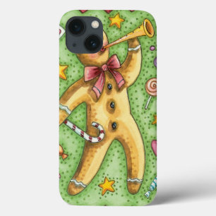 Biscoito de Gengibre Fofo Tocando Chifre, Doce de 