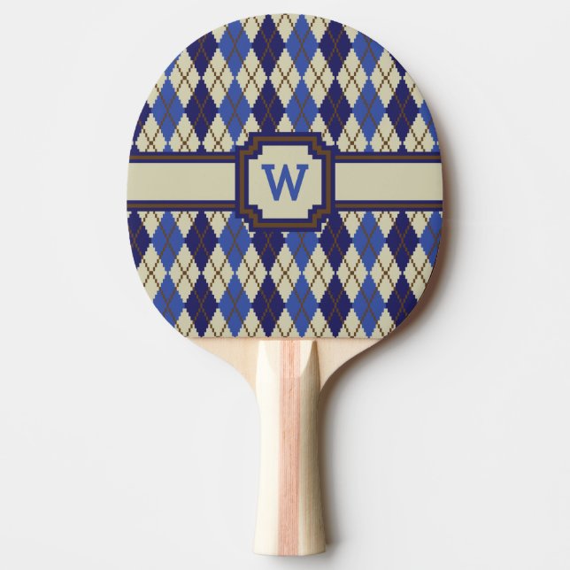 Biscoito de Mirtilo Argyle Raquete de Ping Pong (Frente)
