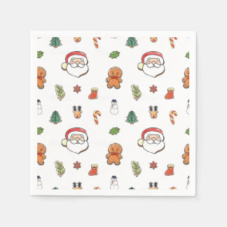 Biscoitos de Natal guardanapos