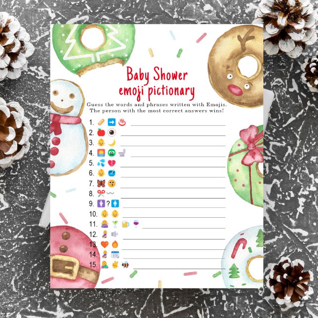 Biscoitos de Natal - Jogo de fotografia de emoji b (Criador carregado)