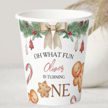 Biscoitos de Natal Oh Que Diversão 1º Aniversário 
