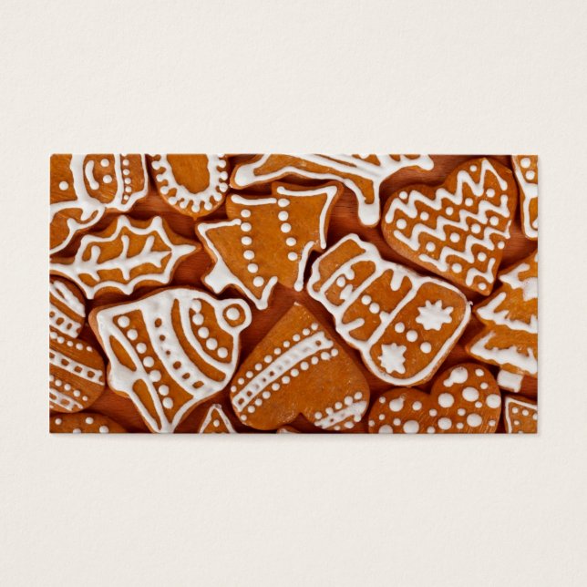 Biscoitos de pão de Natal (Frente)