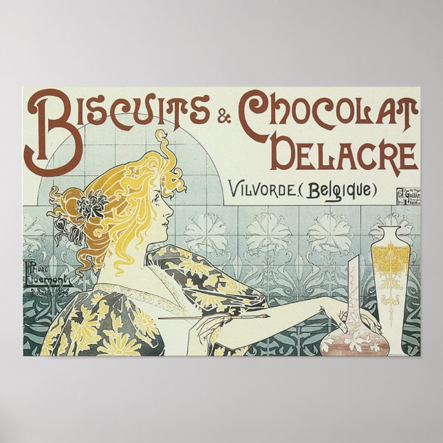 Biscoitos e Poster de Chocolat (Frente)