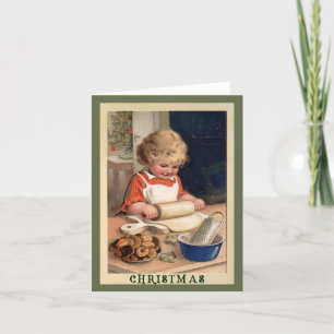 Biscoitos para cozinhar com Cartão de Natal de Rec