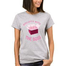 Biscuits com o Chefe Camiseta