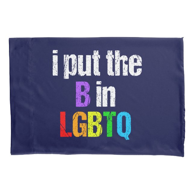 Bisexual engraçado LGBTQ (Frente)