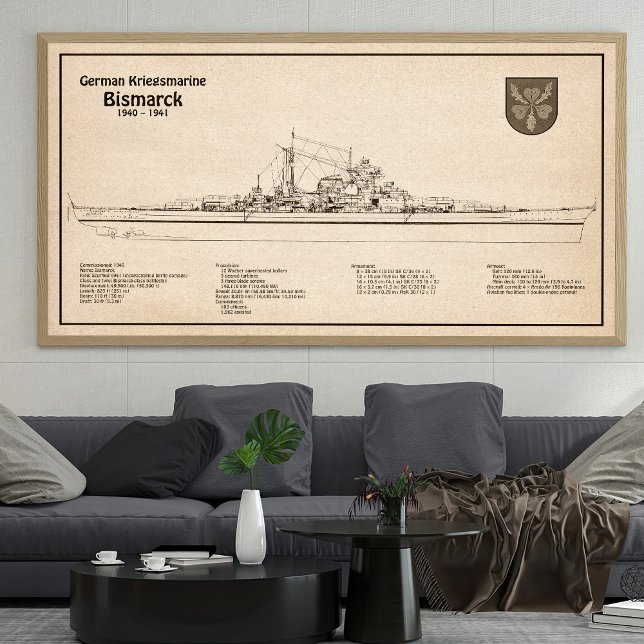 Bismarck - Planos de Impressão Blueprint de Embarc (Criador carregado)