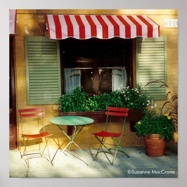 Bistro - Impressão de tela (Frente)